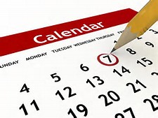 TOP® Monthly Calendar